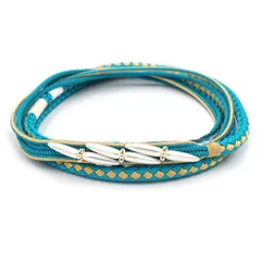 帯締め 飾り紐 振袖用 長尺 Ｌサイズ 正絹 成人式 パール ビーズ ターコイズブルー 白 金 金糸 翠嵐工房 日本製 新品 未使用 No.10-6644