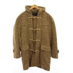 美品 イーストボーイ ダッフルコート ベージュ 裏地 チェック柄 L 美品 イーストボーイ ダッフルコート ベージュ 裏地 チェック柄 L