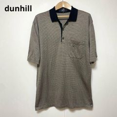 dunhill 半袖 ポロシャツ グレー イタリア製 コットン100% メンズ
