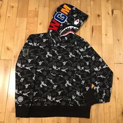 Digital camo プルオーバー シャーク パーカー Lサイズ a bathing ape BAPE shark pullover hoodie エイプ ベイプ アベイシングエイプ