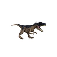 マテル ジュラシックワールド(JURASSIC WORLD) 新たなる支配者 ダメージ! ほえるアロサウルス 【全長:約50㎝】 【4才~】 HFK06 ベージュ 大