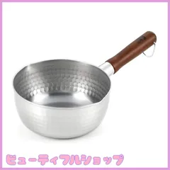 【特価】ヨシカワ(Yoshikawa) 郷技(ごうぎ) IH対応 ステンレス雪平鍋 18cm YJ2553のサムネイル