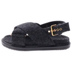 MARNI マルニ 靴 クロスストラップサンダル FUSSBETT フスベット