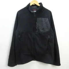 Q■ノースフェイス/THE NORTH FACE テックフリースパーカー ■黒【メンズL】MENS/27【中古】