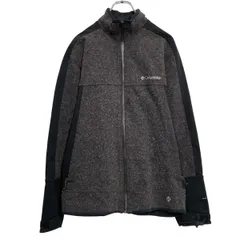 Columbia ソフトシェルジャケット コロンビア S ブラック グレー 防寒 フルジップ 古着卸 アメリカ仕入 a701-6190のサムネイル