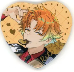 【中古】バッジ・ピンズ 宇佐美リト 「バーチャルYouTuber にじさんじ Melty Valentine ランダムハート型缶バッジ」