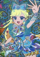 【中古】ひみつのｱｲﾌﾟﾘ･ｱｲﾌﾟﾘﾊﾞｰｽ AP1-002P[★4]：(パラレル)ミラクルムーンバズリウム/みつき