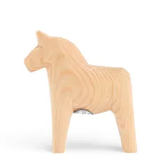 IKEA STOLLE ダーラホース 青 水玉 ヴィンテージ 木馬 北欧雑貨 Ikea