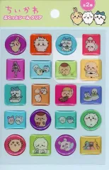 【中古】シール・ステッカー B.集合 ぷくっとシール クリア 「ちいかわ なんか小さくてかわいいやつ」