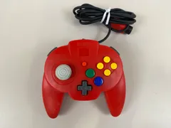 【動作確認済】ニンテンドー６４　ホリパッドミニ　トロピカルレッド　グリーン Yahoo!オークション -「ホリパッドミニ64 レッド」の落札相場