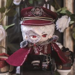 ぬいぐるみ服 着せ替え 20cm ぬい服 靴付き 軍服 豪華 マスク 推しぬい 綿人形 棉花娃娃 ちびぬい服 ちびぐるみ 推し活 コットンドール cotton doll-B3202