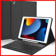 【在庫処分】第9世代 キーボード iPad ケース 10.2インチ 第8/7世代 カバー 耐衝撃 [2021/2020/2019] ワイヤレス bluetooth 2024年最新型 iPad Air3/Pro 10.5 キーボード付きケース 脱着式 多角度調整