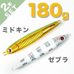 2本 セット 180g 選べる メタルジグ TGベイト タイプ 高比重 - メルカリ