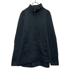 Champion 無地 スウェット トレーナー チャンピオン XXL ブラック フルジップ ビッグサイズ ハイネック 古着卸 アメリカ仕入 a610-5697