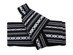 着物美人 送料込み ワンタッチ角帯 綿献上 男角帯 男性角帯 男性帯 男帯 メンズ角帯 メンズ帯 男の子角帯 男の子帯 男浴衣帯 男着物帯 作り帯 付け帯 結び帯 角帯黒 男帯黒 男性 紳士 メンズ 男の子 浴衣 着物 袴【 黒 白 】m459903E