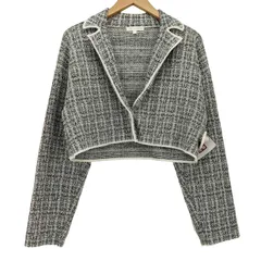 リエンダ rienda 23SS クロップドWテーラードツイードKnit JK レディース FREE のサムネイル