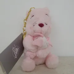 ディズニー ぬいぐるみキーホルダー くまのプーさん&ピグレット SAKURA 桜 タグ付き Disney【IO