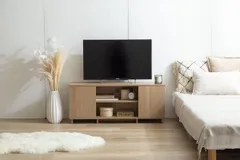 【送料無料】シンプル木目 ナチュラルTV台