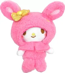 【中古】雑貨 マイメロディ ぬいぐるみチャーム 「Happyくじ Sanrio Animal Collection」 ぬいぐるみチャーム賞