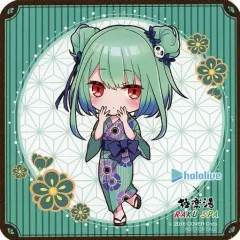 【中古】マグカップ・湯のみ 潤羽るしあ(ミニキャラ) コースター 浴衣ver. 「ホロライブ×極楽湯・RAKU SPA フロライフ」 メニュー注文特典