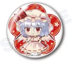 【中古】バッジ・ビンズ レミリア・スカーレット 「東方花映塚 ～ Phantasmagoria of Flower View. トレーディング缶バッジ Aボックス」