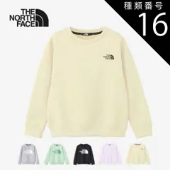 種類16：(PN)ペールグリーン/130 ザ・ノース・フェイス キッズ トレーナー THE NORTH FACE NTJ12471 カラライズスウェットクルー クルーネック ストレッチ  ノースフェイス (240125) 子供 