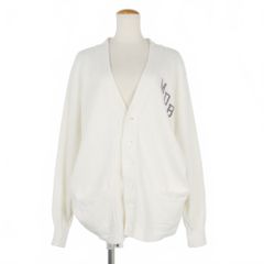 ハイスポーティングギア HAI SPORTING GEAR 80s ロゴ ジャガード クルーネック ニット セーター  M ブルー 青 A110 レディース ハイスポーティングギア HAI SPORTING GEAR 80s ロゴ ジャガード