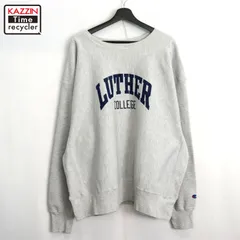 00s Champion カレッジ プリント リバースウィーブスウェット メンズ 表記XXXLサイズ