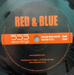 英12” Red & Blue Better Than Life 555001 555 Recordings (Tripple Five) /00250