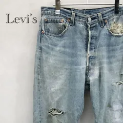 Levi's リーバイス 501xx 552 0594 ダメージ ジーンズ デニム ボトム パンツ W34 L36 ブルー メンズ