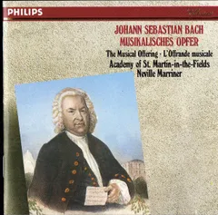 独CD Bach, Marriner; Amf Musical Offering 4128002 Philips Classics /00110