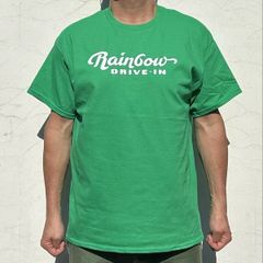 ★人気★希少品 Rainbow DRIVE-IN UNIFORM Tシャツ グリーン S~Lサイズ 送料無料 SST-RD-UFGR