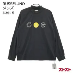 size6】秋冬 ラッセルノ Russeluno 中綿ニット ブルゾン紺