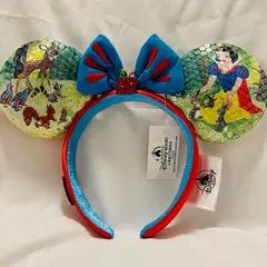 【新品未使用】ディズニー ランド　白雪姫　カチューシャ　 りんご　海外限定