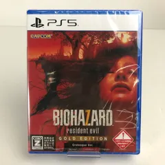 【未使用品】 PlayStation 5 PS5 プレイステーション5 プレステ5 ソフト バイオハザード7 レジデント イービル ゴールド エディション グロテスクVer [CERO区分_Z / 18歳以上対象] 【026-250628-mh-25-fuz】