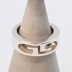 GUCCI グッチ ブランデッドG リング 10号 シルバー925 指輪【10