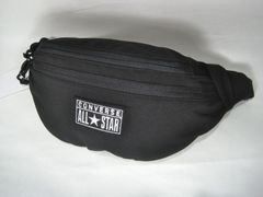 新品　CONVERSE コンバース COL 2ZIP WAIST BAG　黒