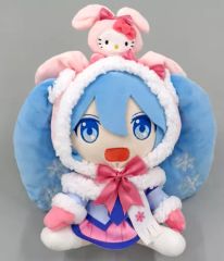 [중고] 봉제인형 당지 눈 미쿠 봉제인형(M) [SNOW MIKU&HELLO KITTY 2019-2020] 홋카이도 한정