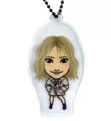 【中古】キーホルダー・マスコット(女性) YURINO(E-girls) クリアチャーム 北風と太陽 ジャケット写真ver. EXILE TRIBE STATION オンラインカプセル