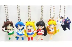 【中古】キーホルダー・マスコット(キャラクター) 全6種セット 「美少女戦士セーラームーン セーラームーンスイング」 