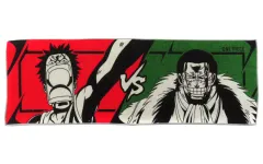 【中古】タオル・手ぬぐい モンキー・D・ルフィvsクロコダイル ロングタオル～決闘コレクション～ 「一番くじ ワンピース The Greatest Battle～偉大なる航路へ～」 H賞