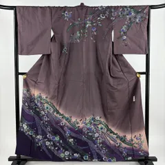 未使用近い　美品 高級化繊　絽 辻が花訪問着セット 夏用 シルクタッチ　ゆったり 2025年最新】Yahoo!オークション -辻が花 訪問着の中古品・新品