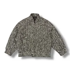 参考上代88000円 SOPHNET. 23AW MOULIN WOOL FLY FRONT SHORT JACKET ジップアップブルゾン ジャケット ソフネット SOPH-232012 ブラック系 L  93238A3のサムネイル
