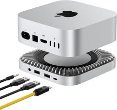 【40Gbps】Mac Mini M4 対応ハブ RayCue USB-Cハブ 4-in-1 -NVMe SSD拡張機能搭載 HDMI 4K 60Hz USB-Cデータポート Micro/SDカードスロット USB-A(40Gbps)