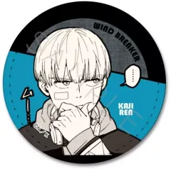 【中古】バッジ・ピンズ ZH.梶蓮 レザーバッジ 「WIND BREAKER」