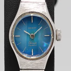 2025年最新】ORIENT 青文字盤の人気アイテム - メルカリ