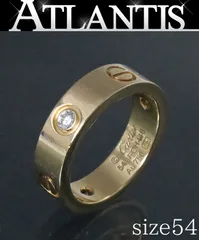 ⭐ 極美品 ✨Cartier K18ゴールド ラブリング 54 楽天市場】CARTIER カルティエ ラブ リング 指輪 #54 13.5号