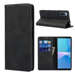 【人気商品】スマホケース 指紋防止 横置きスタンド機能 収納ポケット ICカード 財布型カバー 軽量 so52b 3代 10 10 薄型 Xperia Xperia 内蔵マグネット TPUケース 耐衝撃 + 合成皮革 携帯カバー エクスペリア10iii 耐摩擦