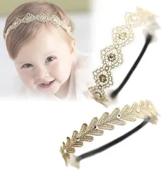 VICHE CATT ベビー 赤ちゃん ヘアバンド ヘアアクセサリー 子供 女の子 髪飾り 2点セット 40cm 2個セット( 40cm（2個セット）)