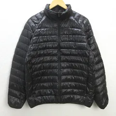 C■ユニクロ/UNIQLO ウルトラライトダウンジャケット 収納袋付き【L】濃茶/MENS■w22【中古】